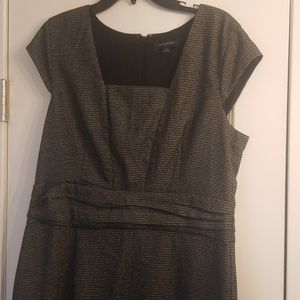 Banana Republic Gray/Black Dress